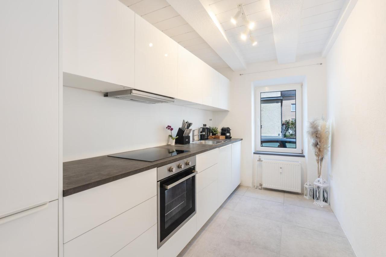 Terrace Apartment With 5 Rooms, Whirlpool And Bbq Augsburg Bagian luar foto